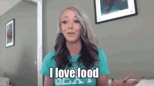 Jenna Marbles GIF - I Love Food Hungry Delicious GIFs
