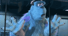 Monsters Inc Sully GIF - Monsters Inc Sully Surprised GIFs