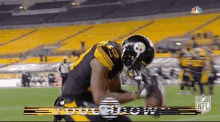 Pittsburgh Steelers Juju Smith Schuster GIF - Pittsburgh Steelers Juju Smith Schuster Griddy Dance GIFs