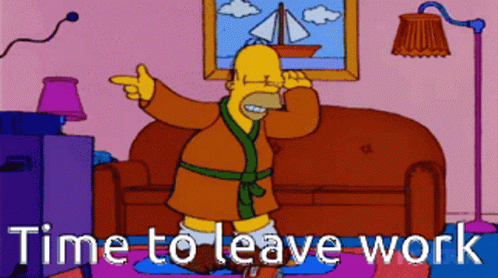 Time Leaving Work GIF - Time Leaving Work Happy Dance GIFs