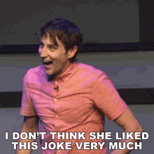 I Dont Think She Liked This Joke Very Much Josh Sundquist GIF - I Dont Think She Liked This Joke Very Much Josh Sundquist I Guess She Didnt Like This Joke That Much GIFs