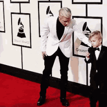 jaxton bieber justin bierbers baby brother brothers keeper black and white suit