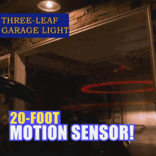 garrage light sensor motion sensor