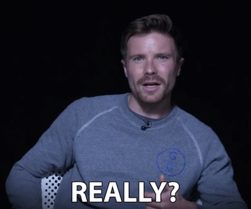 Really Joe Dempsie GIF - Really Joe Dempsie The Interrogation Room