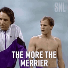 The More The Merrier Woody Harrelson GIF - The More The Merrier Woody Harrelson Saturday Night Live GIFs