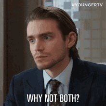 Why Not Both Topher GIF - Why Not Both Topher Younger GIFs