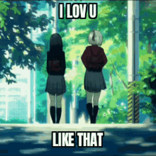 lycoris recoil i love you lov u anime chisato