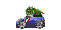 Mini Natale Sticker - Mini Natale Melatini Racing Stickers