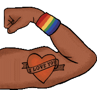 I Love You Pride Sticker - I Love You Pride Queer Stickers