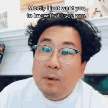 Mostly I Just Want You To Know That I See You Nick Cho GIF - Mostly I Just Want You To Know That I See You Nick Cho Your Korean Dad GIFs