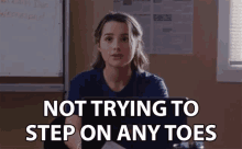 Not Trying To Step On Any Toes No Hard Feelings GIF - Not Trying To Step On Any Toes No Hard Feelings Friendly GIFs