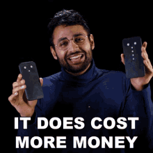 It Does Cost More Money Arun Maini GIF - It Does Cost More Money Arun Maini Mrwhosetheboss GIFs