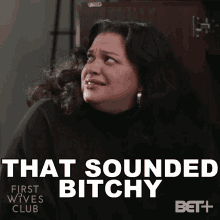 That Sounded Bitchy I Miss You Too GIF - That Sounded Bitchy I Miss You Too Bree Washington GIFs
