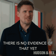 There Is No Evidence Of That Yet Charlie Hudson GIF - There Is No Evidence Of That Yet Charlie Hudson Hudson And Rex GIFs