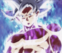 Goku Ultra Instinct Stare GIF - Goku Ultra Instinct Stare Death Stare GIFs