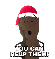 You Can Help Them Mr Hankey Sticker - You Can Help Them Mr Hankey Season4ep17a Very Crappy Christmas Stickers