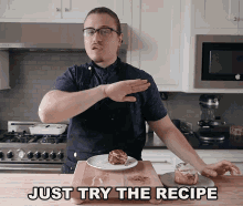 Just Try The Recipe Joshua Weissman GIF - Just Try The Recipe Joshua Weissman Try It GIFs