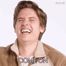 Come On Tell Me GIF - Come On Tell Me Cole Sprouse GIFs
