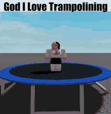 roblox trampoline