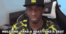 Welcome Take A Seat GIF - Welcome Take A Seat Come In GIFs