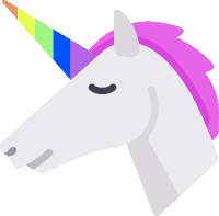 Unicorn Pinky Sticker - Unicorn Pinky Magic Stickers