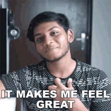 It Makes Me Feel Great Anubhavroy GIF - It Makes Me Feel Great Anubhavroy I Feel Great GIFs
