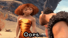 The Croods Oops GIF - The Croods Oops Shrugs GIFs
