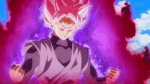 Goku Black Super Saiyan Rose GIF - Goku Black Super Saiyan Rose GIFs
