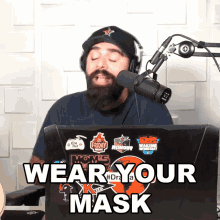 Wear Your Mask Daniel Keem GIF - Wear Your Mask Daniel Keem Keemstar GIFs