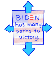 Biden Joe Biden Sticker - Biden Joe Biden Biden Has Many Paths To Victory Stickers