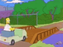 Homer Simpson The Simpsons GIF - Homer Simpson The Simpsons Bridges GIFs