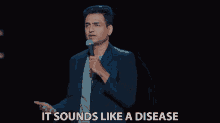It Sounds Like A Disease Kenny Sebastian GIF - It Sounds Like A Disease Kenny Sebastian Kenny Sebastian The Most Interesting Person In The Room GIFs