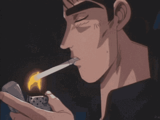 Cigarette Anime GIF - Cigarette Anime Smoking GIFs.