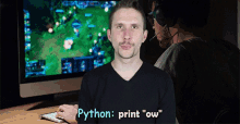 Print Ow Ouch In Python GIF - Print Ow Ouch In Python Funny Face GIFs