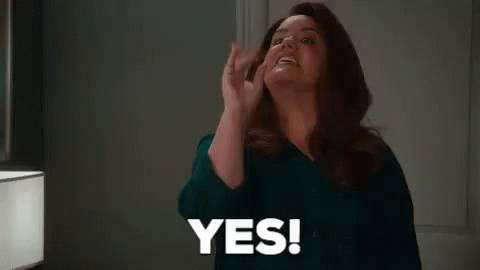 Yes GIF - American Housewife Yes Pointing - Descubre & Comparte GIFs.