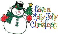 Holly Jolly Christmas Snowman Sticker - Holly Jolly Christmas Snowman Stickers