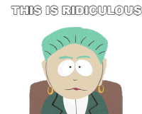 This Is Ridiculous Mayor Sticker - This Is Ridiculous Mayor South Park Stickers