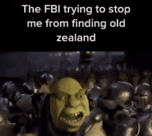 Shrek Fbi GIF - Shrek Fbi Old Zealand GIFs