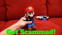 Sml Mario GIF - Sml Mario Got Scammed GIFs