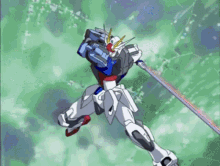 Gundam Gundam Seed GIF - Gundam Gundam Seed Sword Strike Gundam GIFs
