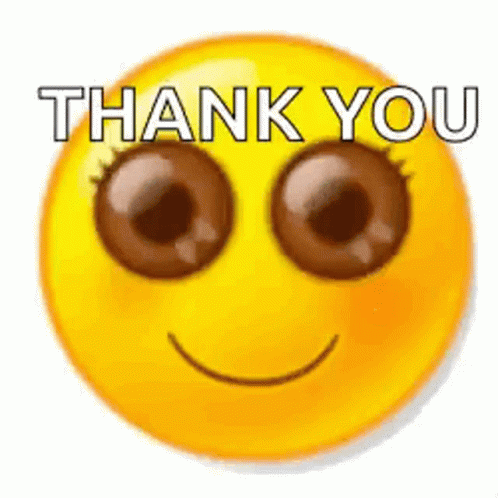 Animated gif emoji smiley thank you 101150