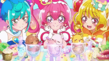 Delicious Party Precure Anime GIF - Delicious Party Precure Anime Eyecatch GIFs