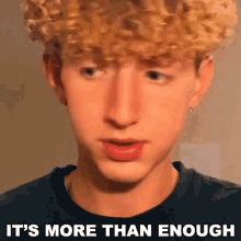 its more than enough landon ungerman quite enough more than necessary its a lot already its more than enough landon ungerman quite enough more than necessary its a lot already