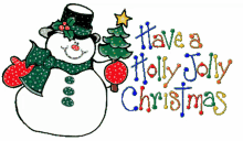 christmas snowman jolly