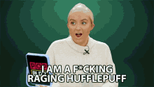 I Am A Fricking Raging Hufflepuff Harry Potter GIF - I Am A Fricking Raging Hufflepuff Harry Potter Kind GIFs