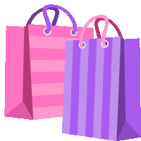 Shopping Bags Objects Sticker - Shopping Bags Objects Joypixels Stickers
