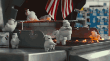 Roasting Marshmallows Mini Pufts GIF - Roasting Marshmallows Mini Pufts Ghostbusters Afterlife GIFs