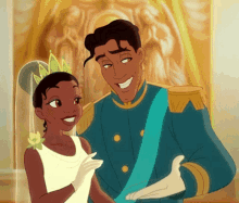 The Princess And The Frog Wedding GIF - The Princess And The Frog Wedding Tiana GIFs