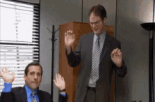 Raise Da Roof GIF - Party The Office GIFs