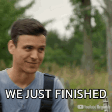 We Just Finished Mitchell Moffit GIF - We Just Finished Mitchell Moffit Shut It Off Asap GIFs